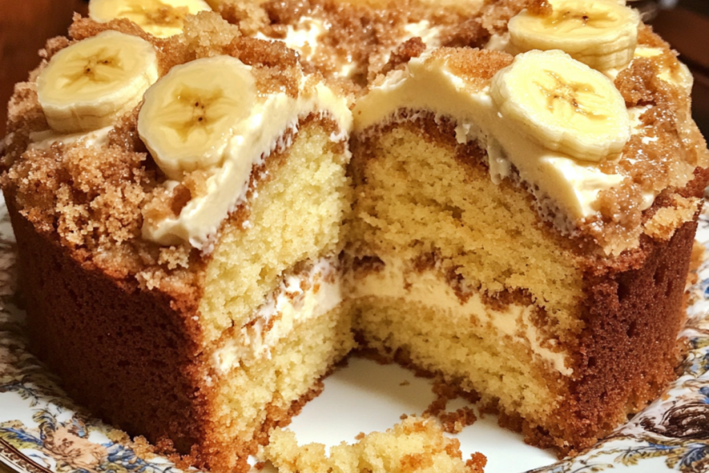 Banana Pudding Pound Cake